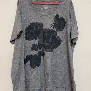 Plus size Floral Top 4x